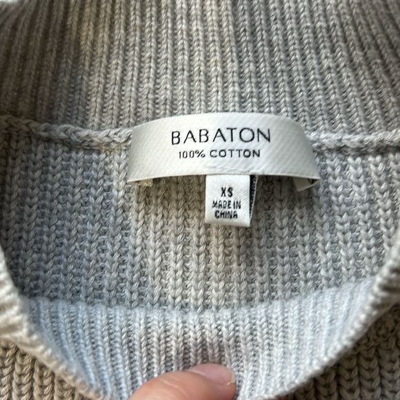 Aritzia Babaton Sweater Vest Gray Size XS - Picture 3 of 6